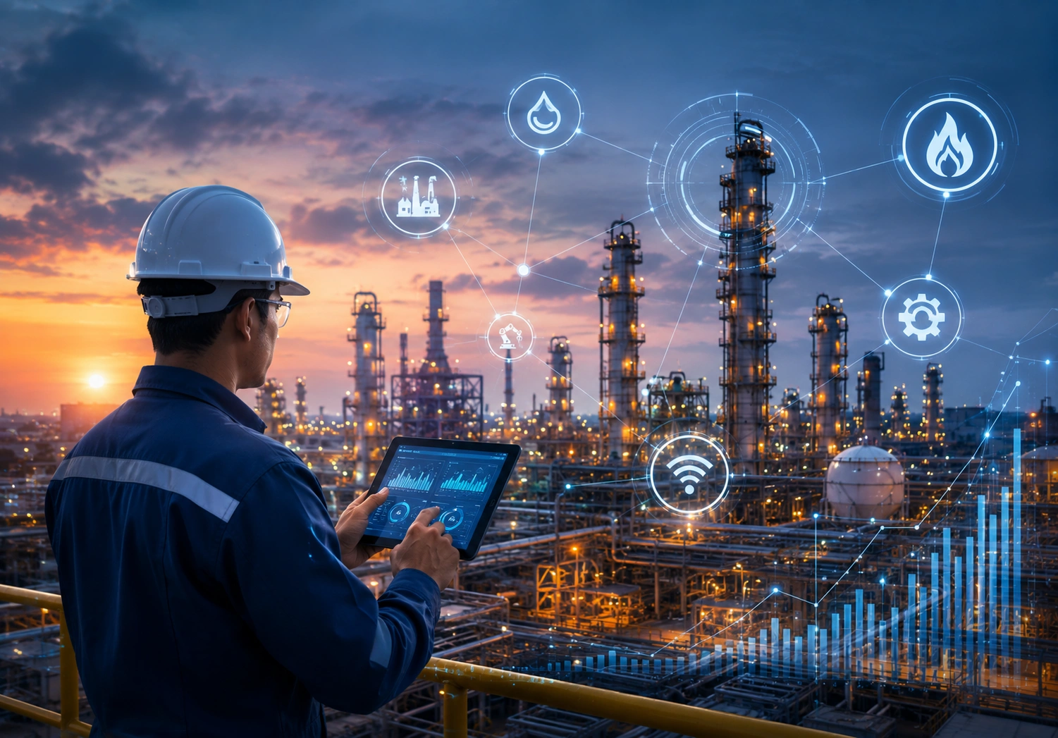 Smart Automation Driving the Future of Oil and Gas Refineries