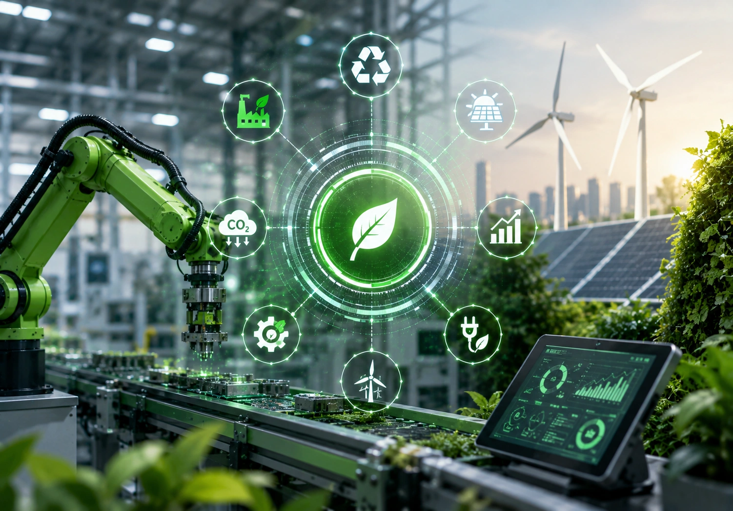 The Role of Sustainable Automation in Driving the Future of Green Manufacturing