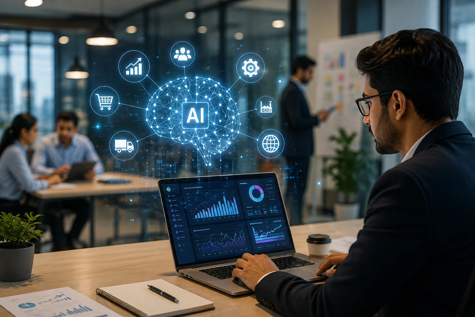 How Artificial Intelligence is Revolutionizing Business Processes: Insights from the Indian Manufacturing Sector