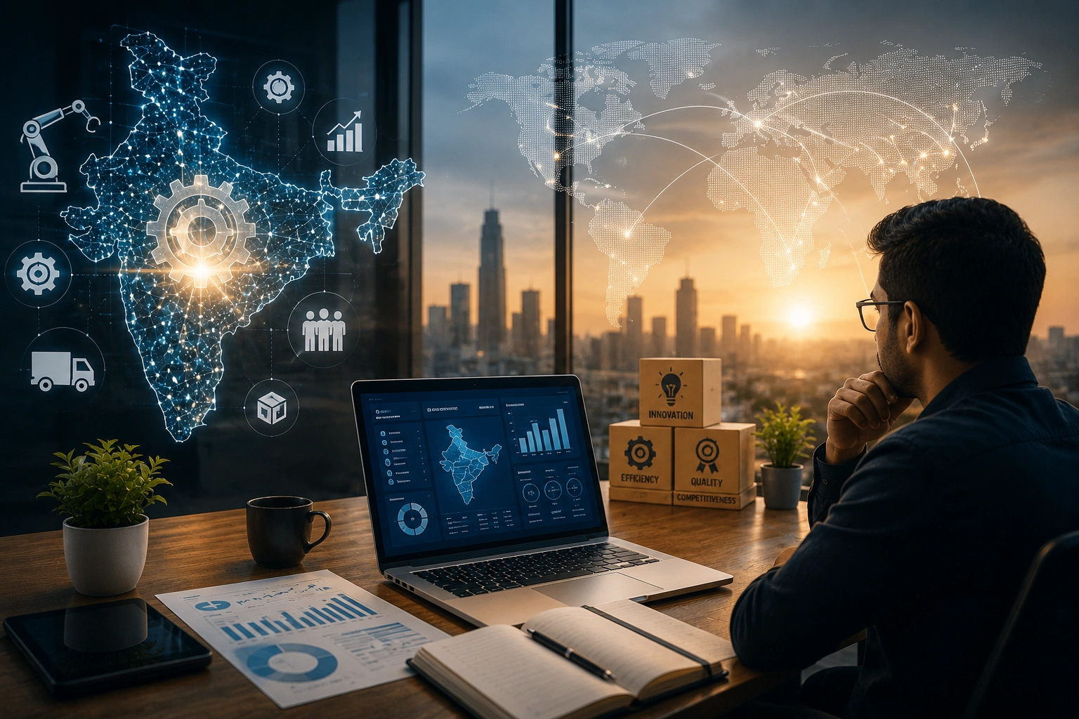 Leveraging Automation for Global Competitiveness: A Guide for Indian SMEs